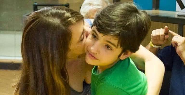 O filho de Bel Kutner, Davi, é autista - Reprodução/Instagram