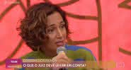 Camila Pitanga no 'Encontro' - Reprodução/ Rede Globo 
