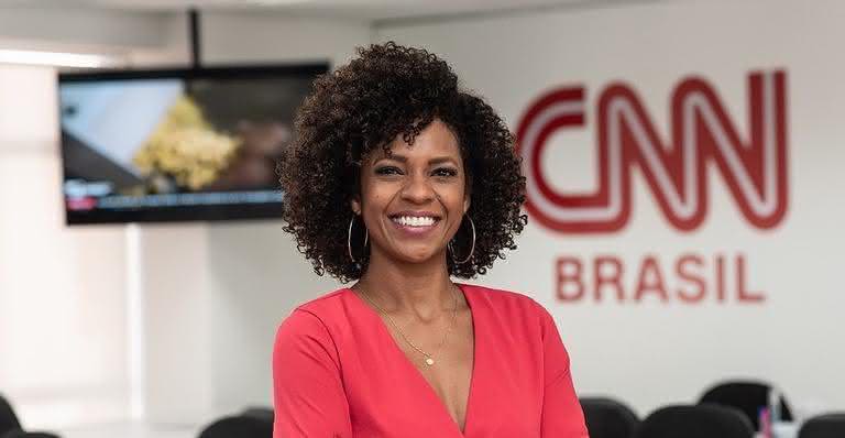 Luciana Barreto na CNN Brasil - Reprodução/ Instagram