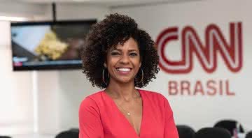Luciana Barreto na CNN Brasil - Reprodução/ Instagram