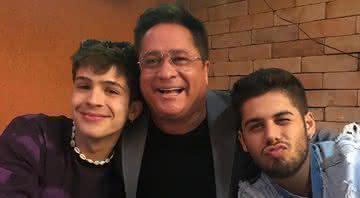 João Guilherme, Leonardo e Zé Felipe - Reprodução/ Instagram 