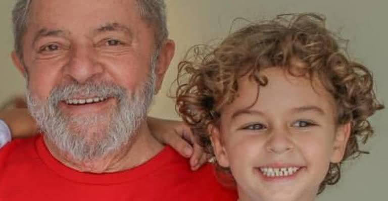 Lula e neto Arthur  - Reprodução/Instagram