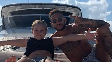 Davi Lucca e Neymar Jr. - Reprodução/ Instagram