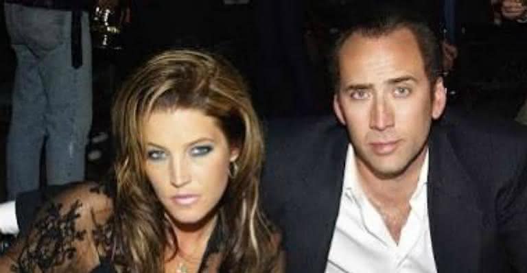 Lisa Marie Presley e Nicolas Cage - Reprodução/ Instagram