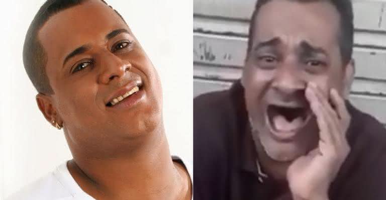 Antes e depois de Xexéu, ex-vocalista da banda Timbalada - Reprodução/Twitter