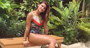 Giualia Costa, filha de Flávia Alessandra, posa só de maiô - Reprodução/Instagram