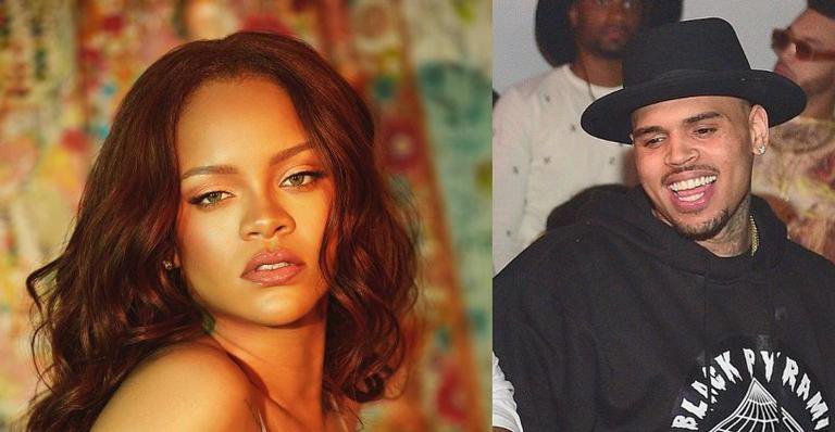 Rihanna e Chris Brown - Instagram