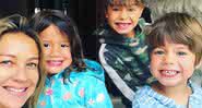 Luana Piovani posta foto com os filhos durante palpites no novo relacionamento de Pedro Scooby - Instagram