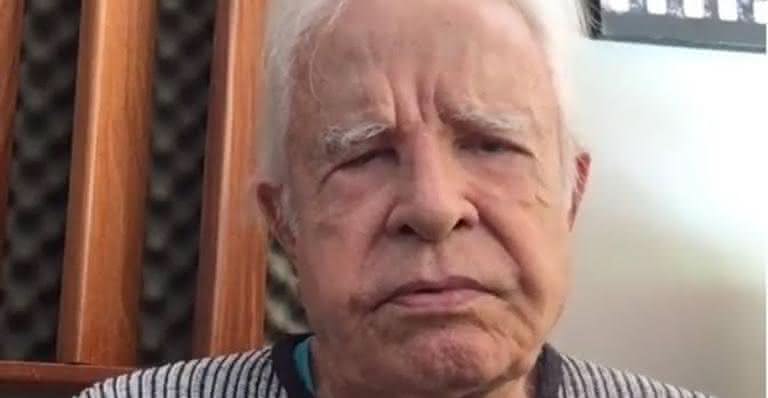 Aos 92 anos, Cid Moreira faz apelo sobre coronavírus - Instagram