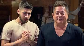 Diagnosticado com Covid-19, Leonardo recebe Zé Felipe em casa após sertanejo testar positivo pela segunda vez - Reprodução/ Instagram