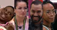 Gilberto, Lucas e Juliette sacam o jogo de Karol Conká no BBB21 - Reprodução/ Globo