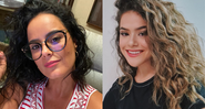 Luciele Di Camargo e Maisa Silva assumem cachos. - Instagram