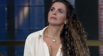Luiza Ambiel abandona programa do Faro e tem bate-boca com apresentadores - Reprodução/ Record