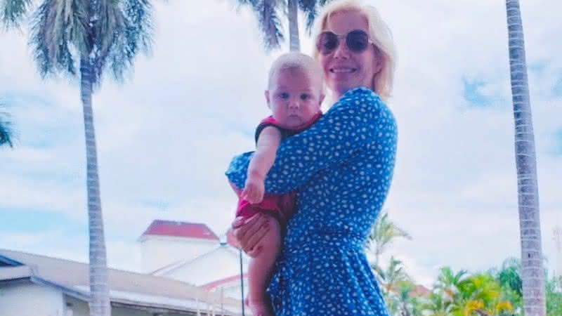 Luiza Possi comemora 7 meses de seu filho Lucca - Instagram