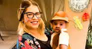 Em seu Instagram, Marilia Mendonça comemorou seis meses de vida do filho com arraial junino e encantou os fãs - Instagram