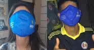 Governo do Amazonas distribui máscara gigante para alunos e vira meme na internet - Reprodução/ Twitter