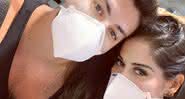 Mayra Cardi usa máscara em aeroporto por conta do coronavírus - Instagram
