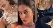 Mari Gonzalez, Giulia Costa, Manu Gavassi já entraram na moda das miçangas coloridas - Reprodução/ Instagram