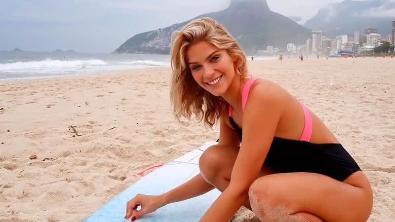 Isabella Santoni é flagrada curtindo praia com o ex - Instagram