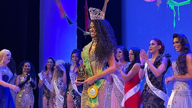Nicolle Laís vence disputa e é eleita a Miss Brasil Trans Oficial 2021 - Instagram