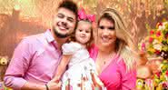 Cristiano, da dupla com Zé Neto, encanta seguidores ao posar ao lado da esposa e da filha - Instagram