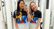 Priscila Paes e Natasha Romaszkiewicz - Instagram