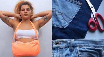 Conheça Marcelle Fernandes Ferreira, a artista independente que ousou mudar a lógica de consumo através das bolsas feitas de roupas - Divulgação