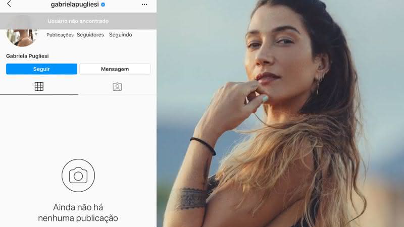 Após perder 150 mil seguidores, Gabriela Pugliesi desativa rede social - Instagram