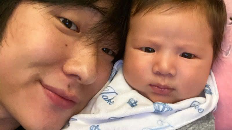 Pyong Lee se derrete pelo filho - Instagram