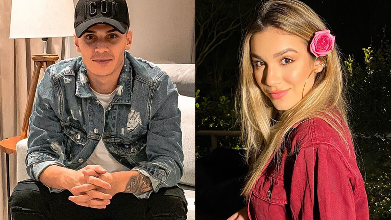 Bruna Santana já namorou o sertanejo Breno, dupla de Caio Cesar. - Instagram