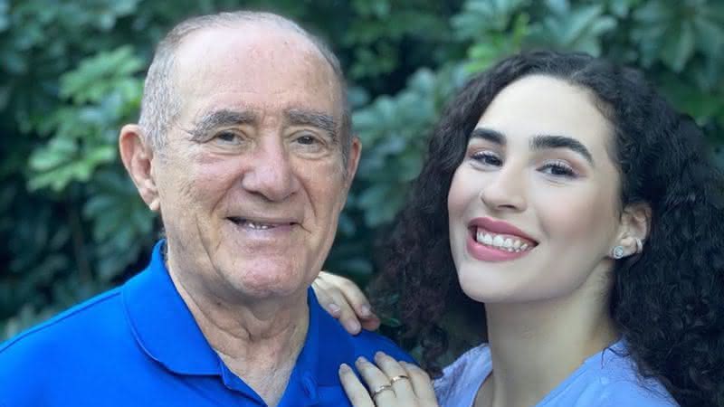 Em seu Instagram, Renato Aragão compartilhou um clique fofo ao lado filha e encantou os seguidores - Instagram