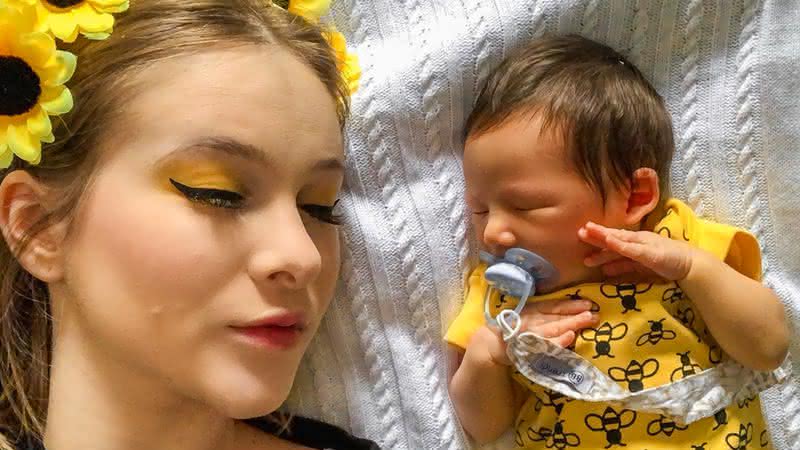 Filho de Pyong Lee, Jake faz ensaio fotográfico newborn e fofura encanta a web - Instagram