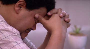 Na cozinha da Xepa, Babu chorou e ficou desapontado por perder a Prova do Líder dessa semana - Globo