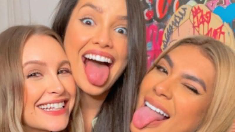 Carla Diaz, Juliette e Pocah se encontram após o 'BBB21' - Instagram