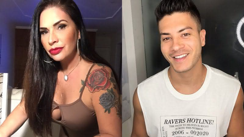 Arthur Aguiar nega ficada com Solange Gomes e ela confirma - Reprodução/ Instagram