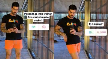Ex-BBB Rodrigão é acusado de homofobia nas redes sociais após questionar se está muito 'boiola' - Reprodução/ Instagram