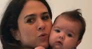 Explosão no fofurômetro!! Tata e sua filha Clara Maria - Instagram