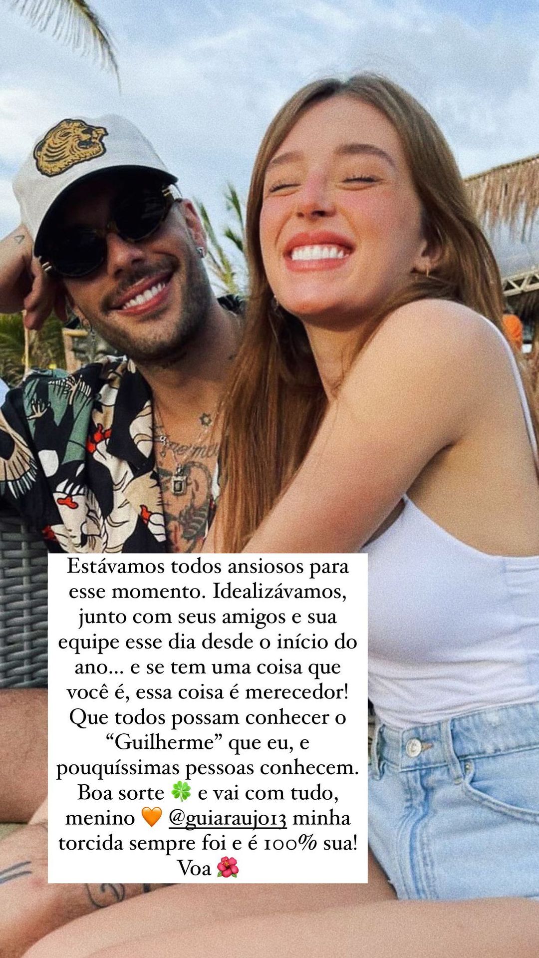 Ex-noiva de Nego do Borel declara torcida para ex de Anitta em 'A Fazenda'