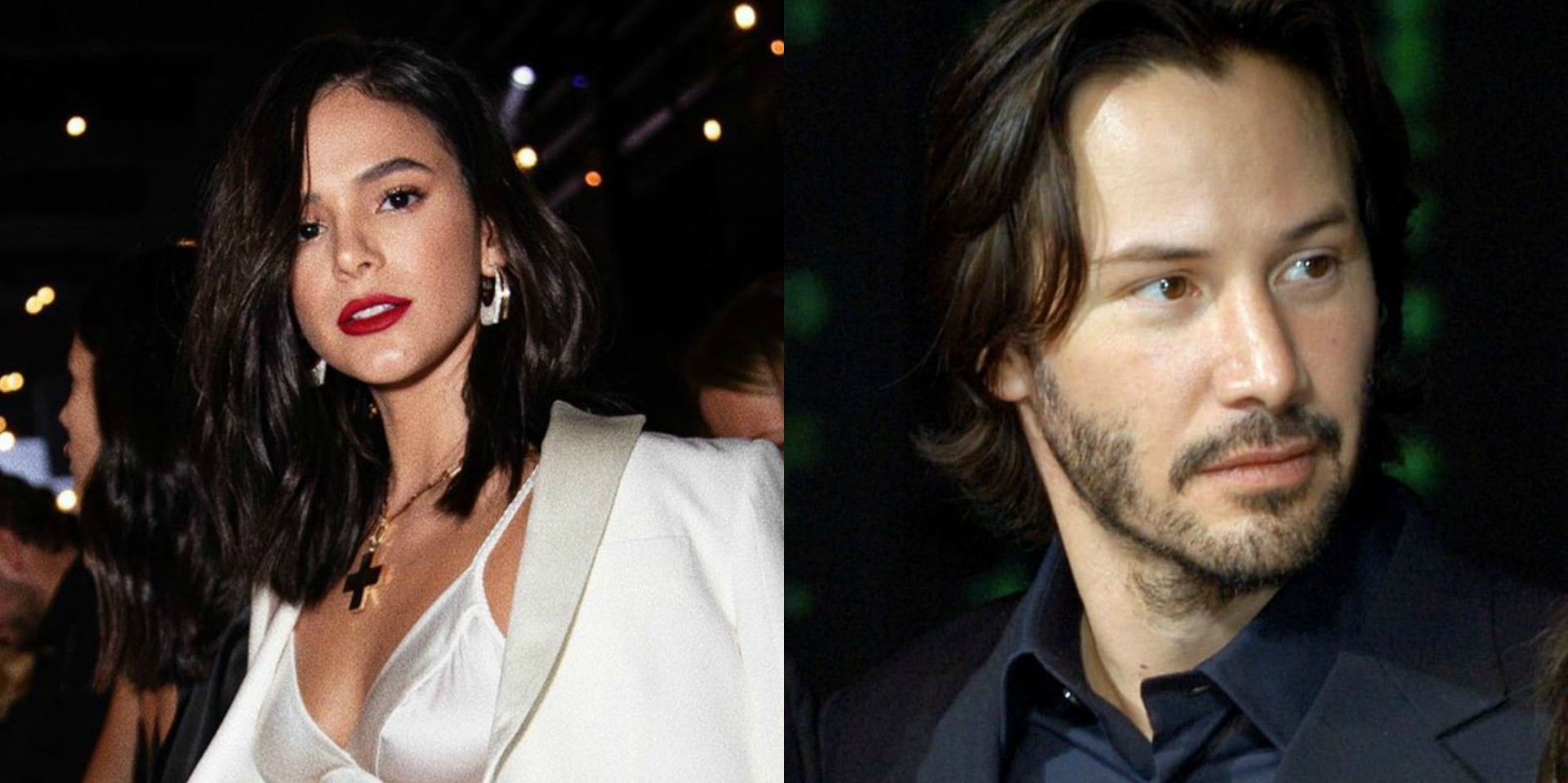 Bruna Marquezine e Keanu Reeves farão série juntos no Netflix