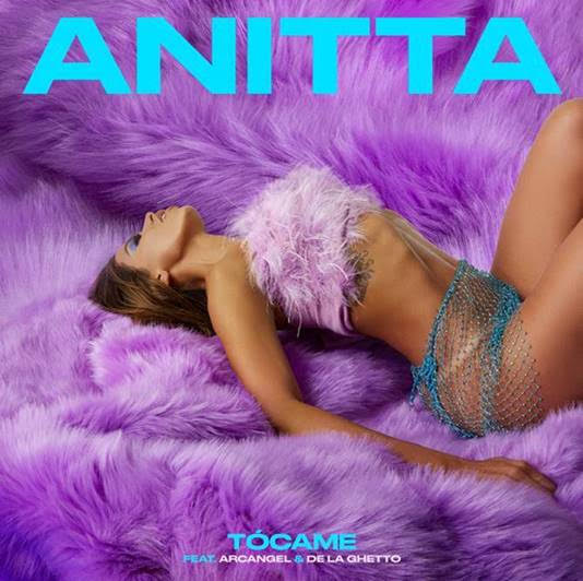 Anitta na capa de 'Tócame'