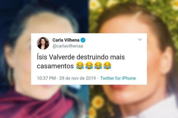 Carla Vilhena fez Tweet polêmico
