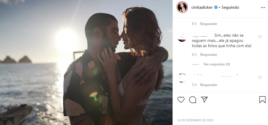 Pedro Scooby e Cintia Dicker deixam de se seguir no Instagram