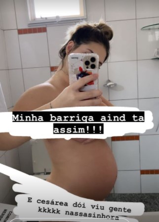 Virgínia Fonseca mostra seu corpo pós-parto